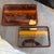 1970s 1970s Set of Two Mid-Century Modern Faux Tortoiseshell Lucite Trays by Guzzini For Sale - Image 5 of 13