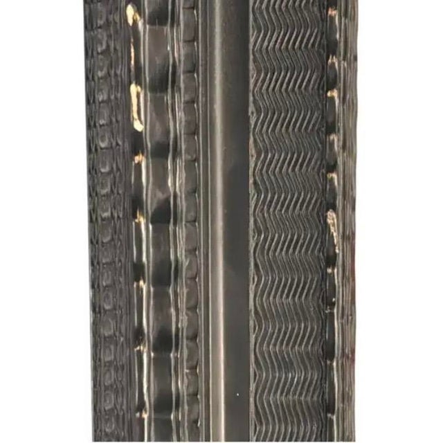 Wood Monumental Dutch Baroque Mirror With Ebonized Ripple Carved Wood Frame For Sale - Image 7 of 8