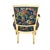 Louis XVI Style Painted Fauteuil, Vintage French Provincial Armchair For Sale - Image 14 of 18