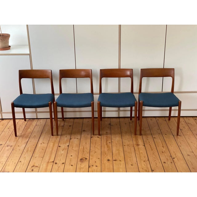 Original 60s! Made in Denmark Beautiful Danish chair set for your Stuga! Designer: Niels O. Moller The chairs are very...