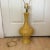 Mid-Century Modern 1950s Mid-Century Modern French Provence Yellow Lamp For Sale - Image 3 of 8