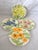 White Set of 4 "Fleurs Du Jour" by Shafford Floral Plates For Sale - Image 8 of 8