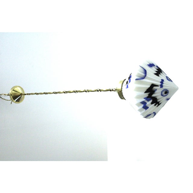 Art Deco Glass Lamp, 1920s For Sale - Image 13 of 16