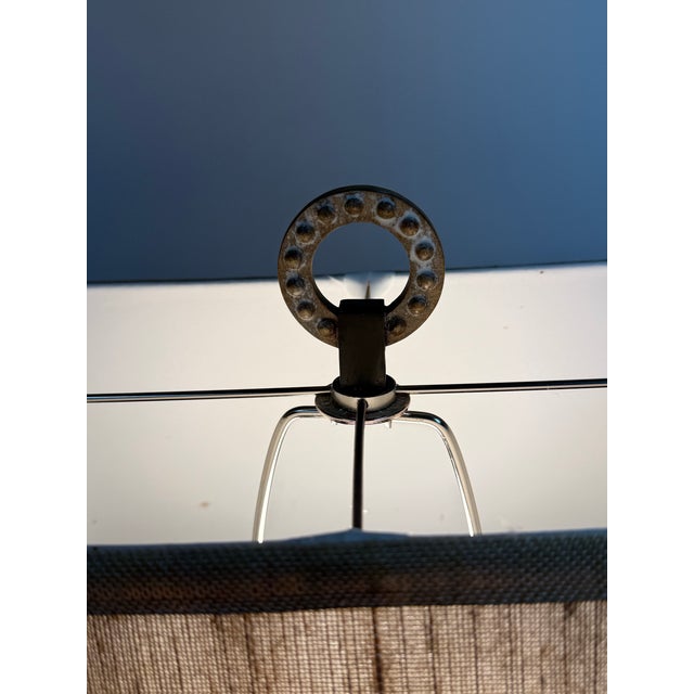 Stone Uttermost Cumberland Beaded Sandstone Table Lamp For Sale - Image 7 of 12