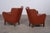 Danish Club Chairs in Leather, 1930s, Set of 2 For Sale - Image 11 of 12