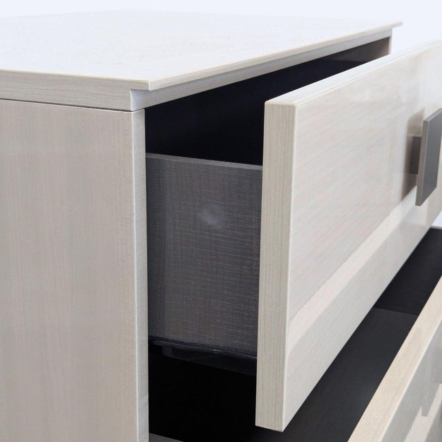 Wood Alf + DaFre Mont Blanc Modern 5-Drawer Dresser in Light Wood Finish For Sale - Image 7 of 11