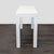 2010s West Elm Parsons White Console For Sale - Image 5 of 9