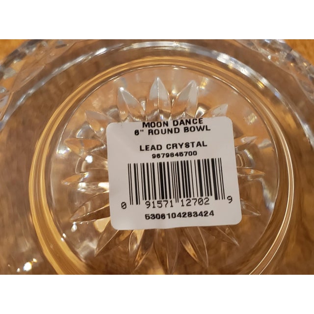 Waterford Crystal Bowl From the 1990s Nocturne Collection, FineCut in