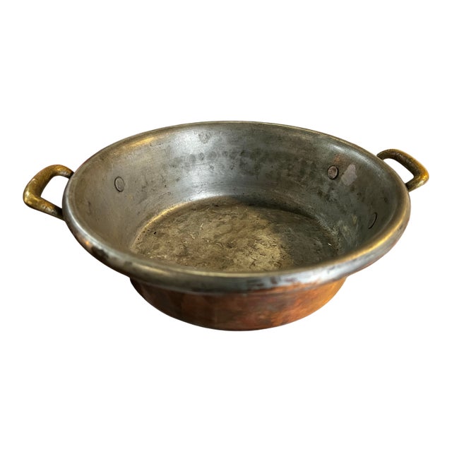 1970s The Farmhouse Kitchen Copper Pot For Sale