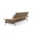 Fenc-E-Nature Outdoor Sofa in Steel, Teak and Fabric by Philippe Starck for Cassina For Sale - Image 3 of 7