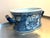 Asian Blue and White Ceramic Asian Footbath / Planter For Sale - Image 3 of 4