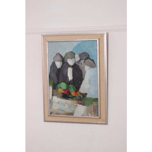 Stig Wernheden, Abstract, 1960s, Oil on Panel, Framed For Sale - Image 5 of 18