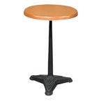 French Bistro Table with Bakelite Top, 1940s For Sale