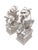 Wonderful matching pair of Blanc de Chine porcelain Buddhist lions standing on a pedestal. Foo dogs, as they are commonly...