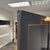 Chinoiserie Black Lacquer Four-Panel Folding Screen, Vintage For Sale - Image 9 of 12