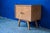 Rockabilly Style Bedside Table with Compass Legs, 1950s For Sale - Image 6 of 12