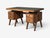 Pierre Jeanneret, Rare Writing Desk, Teak, Leatherette, Chandigarh, India, 1960s For Sale - Image 4 of 14