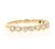 Contemporary 0.44 Carat Diamond 14 Karat Yellow Gold Band For Sale - Image 3 of 8