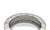 Mid 20th Century Bvlgari B.Zero1 One Band Ring 18k White Gold Size 5 For Sale - Image 5 of 5