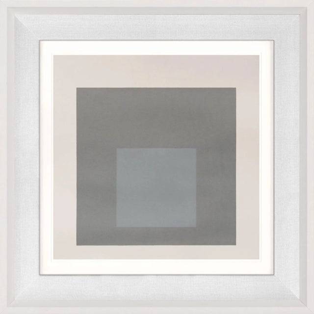 Contemporary Modern Color Studies, Square 4, Framed Artwork For Sale - Image 3 of 3