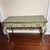 Beautiful vintage hand-painted writing desk / console table featuring elegant Italian-inspired design. This piece...