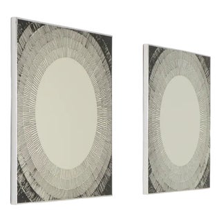 Vintage Belgian Mirrors from Deknudt, 1980s, Set of 2 For Sale