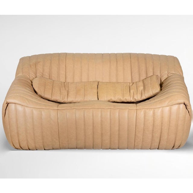Sandra Sofa in Leather by Annie Hiéronimus, Italy, 1980s For Sale - Image 4 of 13