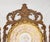 Brown Porcelain Cherub Plates with Gilt Frames, Set of 2 For Sale - Image 8 of 13