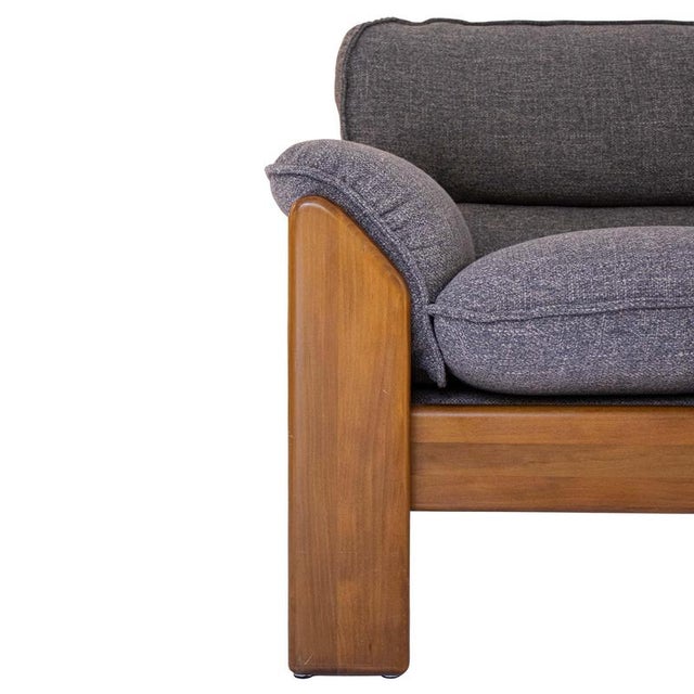 Mid-Century Armchairs in the style of Afra and Tobia Scarpa, Italy, 1970s, Set of 2 For Sale - Image 6 of 9