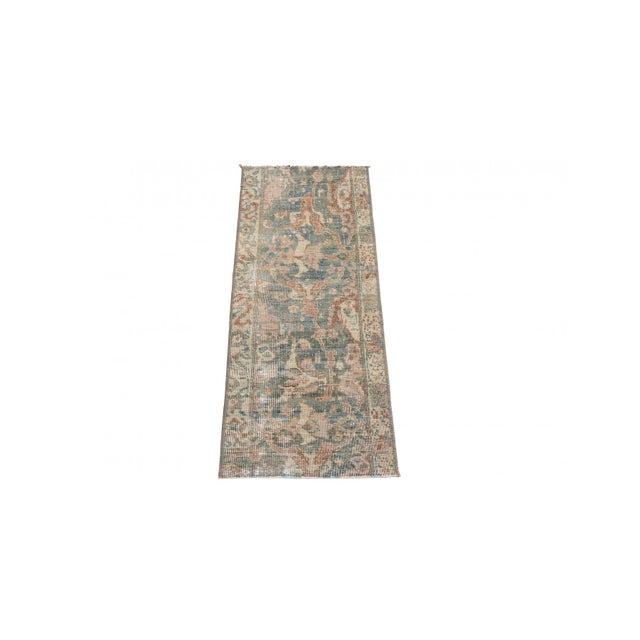 Handknotted antique decorative mini wool rug fragment. Approximatelly 45-55 years old. In very good condition. Rare find,...