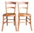 Vintage Peasant Chairs, 1920s, Set of 2 For Sale