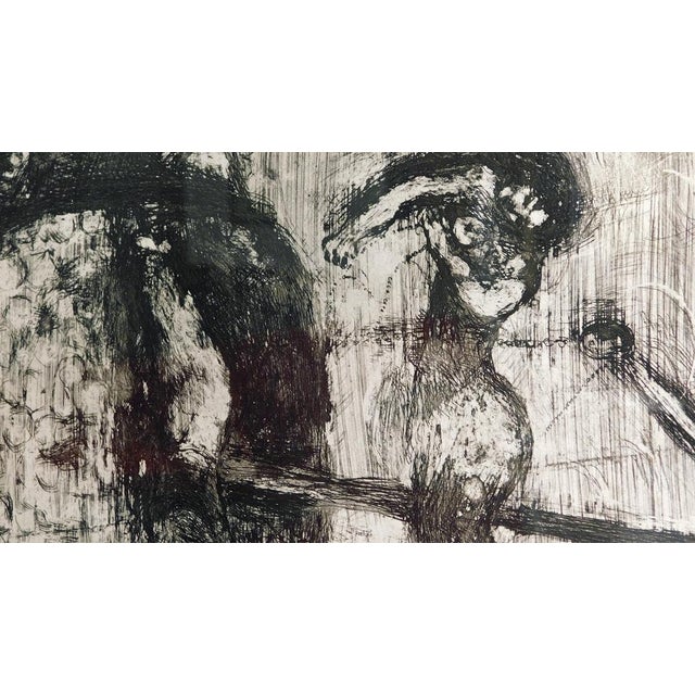 1950s Mark Chagall "From Les Fables De La Fontaine" the Fortune and the Young Boy For Sale - Image 5 of 7
