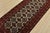 An authentic vintage tribal Turkmen runner hand-knotted with fine wool and natural dyes. This nomadic carpet features an...