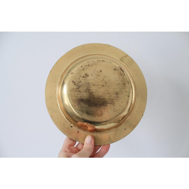 Mid 20th Century Vintage Brass Ashtray or Catchall For Sale - Image 5 of 5