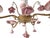Manises Princes Pink Chandelier For Sale - Image 4 of 6