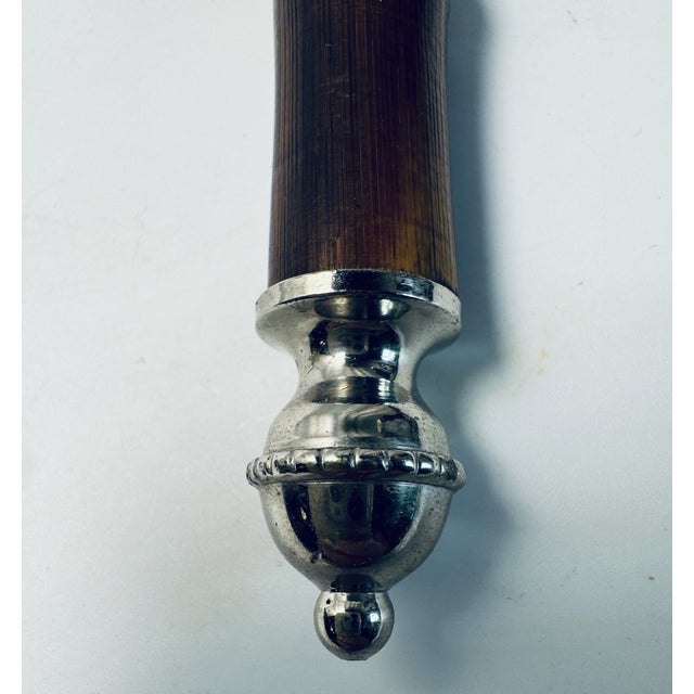 1970s Bamboo Corkscrew and Bottle Opener Barware Set - 2 pcs For Sale - Image 6 of 11