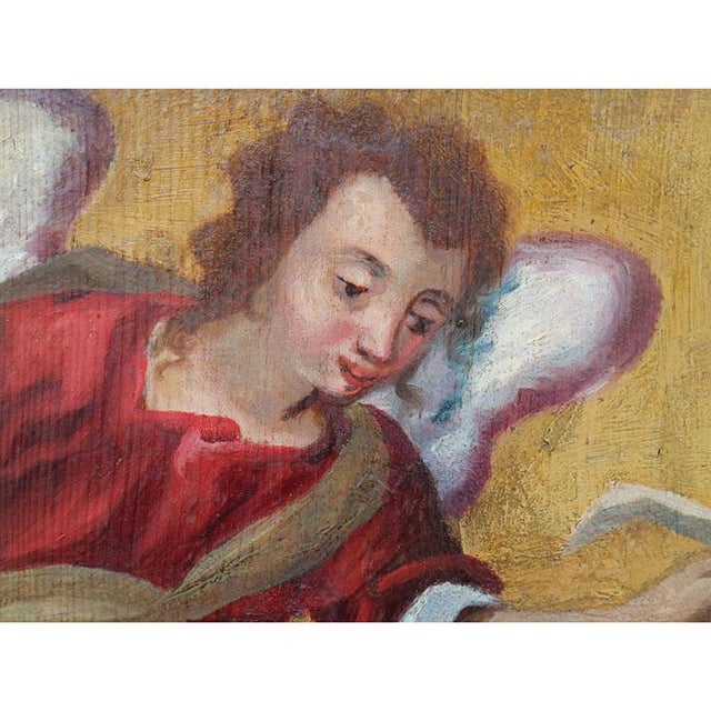 Antonio Marinoni, Nativity, 1500s, Oil on Board For Sale - Image 4 of 15