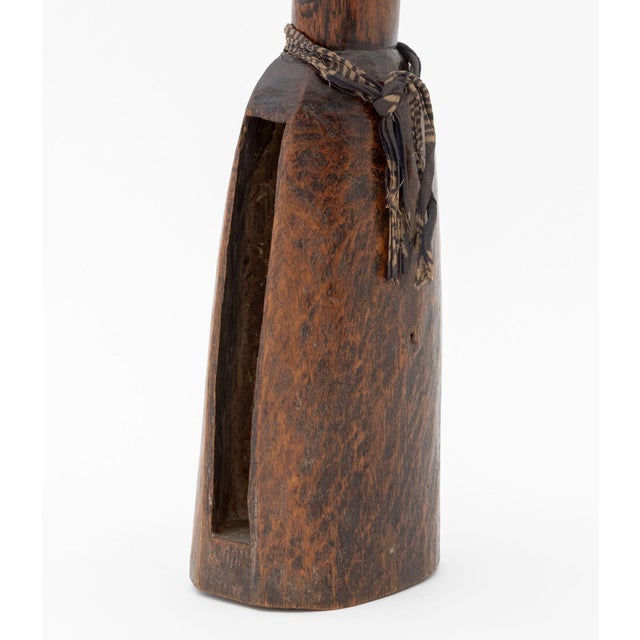 Figurative African Yaka Double-Headed Slit Drum For Sale - Image 3 of 10