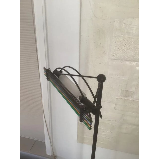 Contemporary Postmodern Floor Lamp, 1980s For Sale - Image 3 of 10