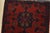 Turkmen Runner 1’11” X 4’10” Red Wool Tribal Hand-Knotted Oriental Rug For Sale In Philadelphia - Image 6 of 11