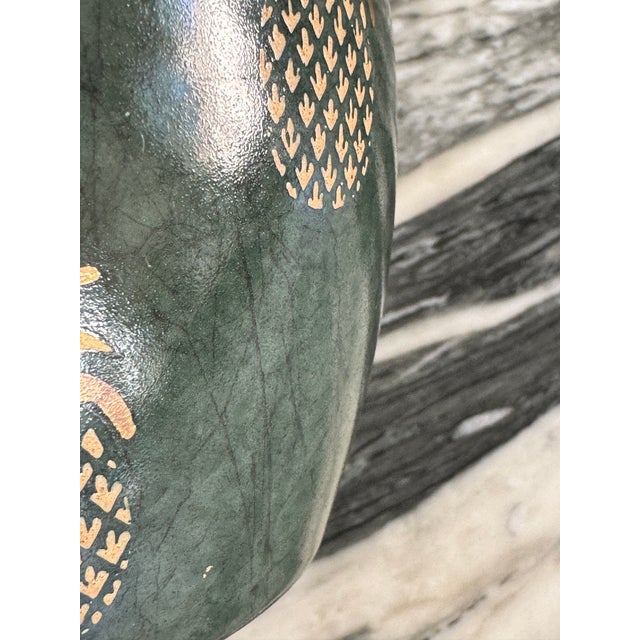 1990’s Andrea by Sadek Pineapple Motif Small Fish Bowl Planter For Sale In Seattle - Image 6 of 14