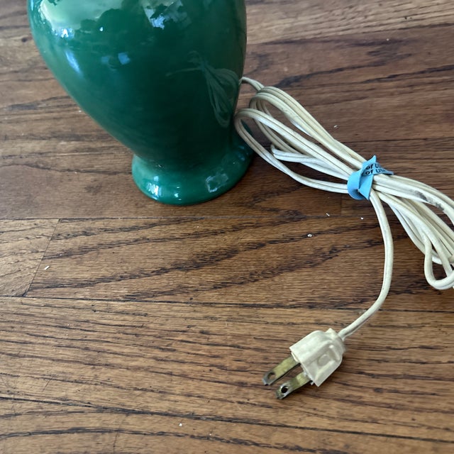 Vintage Petite Ginger Jar Lamp For Sale - Image 4 of 4