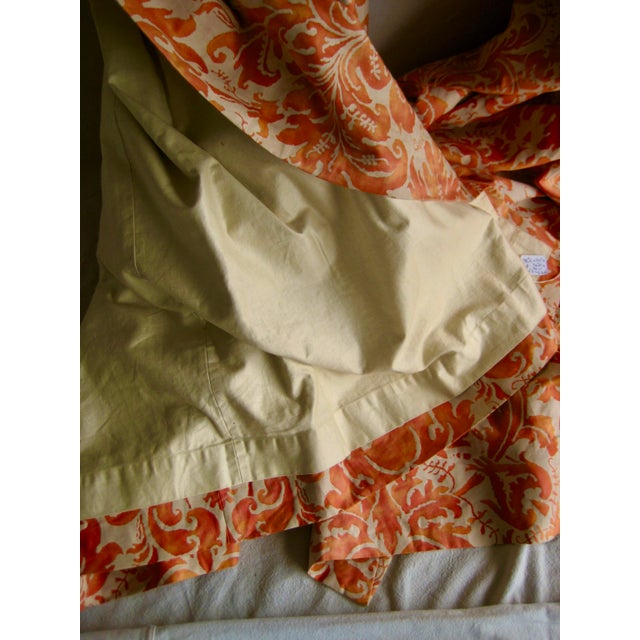 1940s Fortuny Lucrezia Design Pair of Curtains -Drapes For Sale - Image 9 of 9