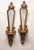 Hollywood Regency Hollywood Regency Bassett Mirror Company Gold & Silver Leaf Wall Mirrors With Display Shelves – Pair For Sale - Image 3 of 7