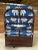 Fabulous vintage swivel lounge chair by Braxton Culler featuring a beautifully sculpted stacked rattan base with a rich...
