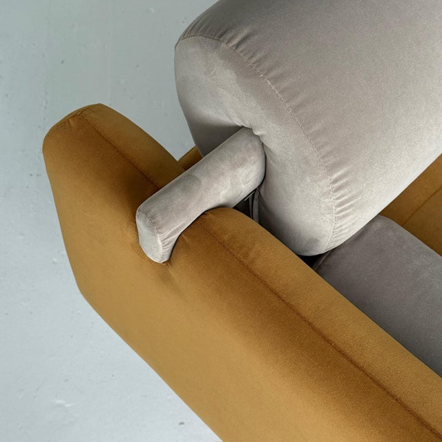 Camel Matinee Chair by Vladimir Kagan for American Leather For Sale - Image 8 of 10