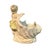 Antique Rococo Porcelain Bisque Putto Cherub W/Conch Spill Vase/Small Planter For Sale - Image 4 of 5