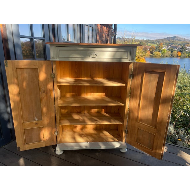 Antique Sideboard in Fir, 1890s For Sale - Image 14 of 18