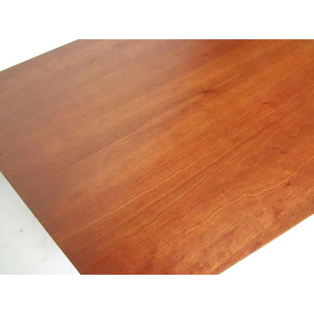 Brown 1960s Large Mid-Century Modern Coffee Table For Sale - Image 8 of 12