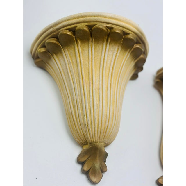 Ceramic Ceramic Wall Pockets, a Pair For Sale - Image 7 of 9